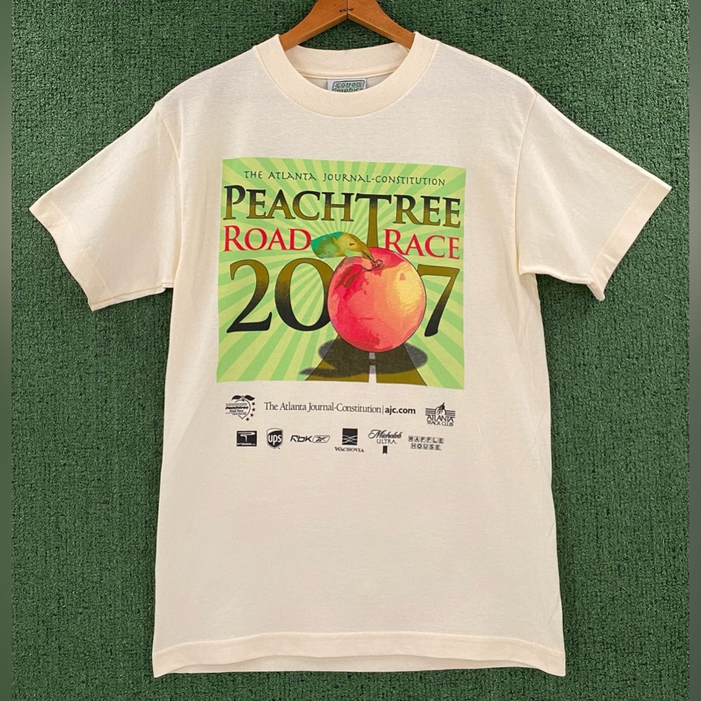 2007 Atlanta Peachtree Road Race T-Shirt Men’s Size XS